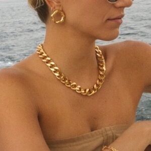 🆕House of Harlow 1960 Cuban Link Necklace